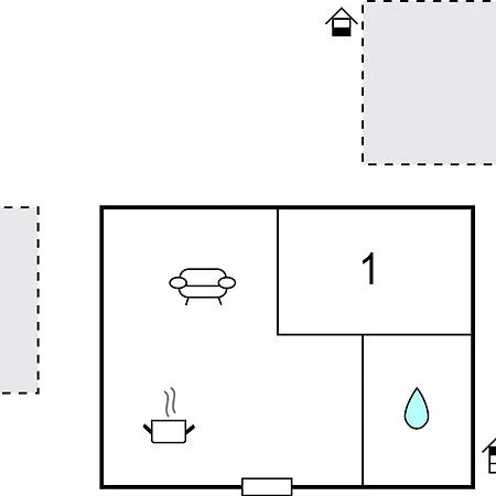 Апартаменты In With Kitchen Фунтана